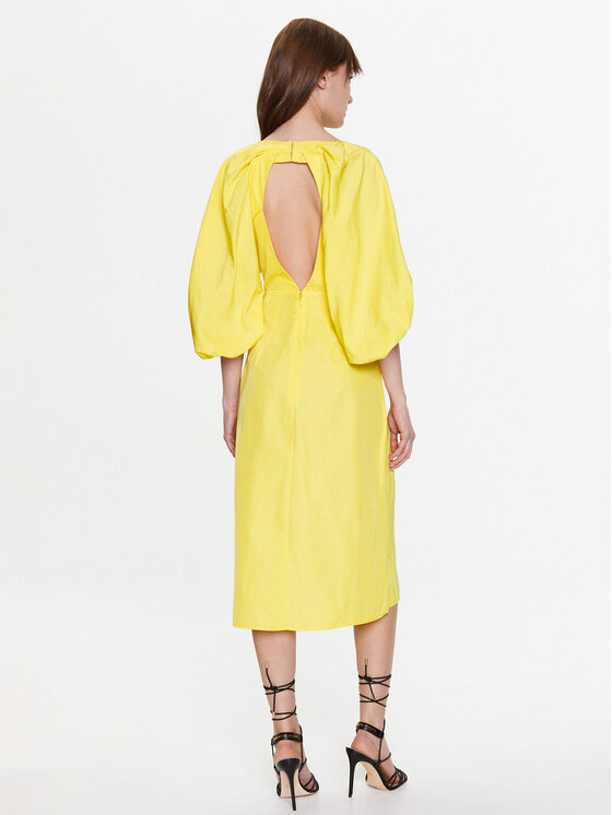 Silvian Heach Silvian Heach Повсякденна сукня GPP23447VE Жовтий Regular Fit