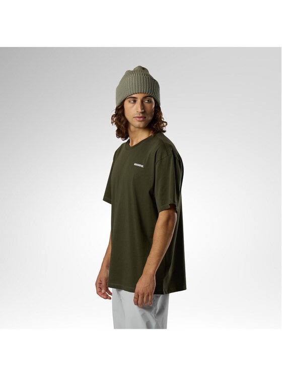 Rossignol Rossignol T-Shirt M Waterfall Relax Tee Zielony Relaxed Fit
