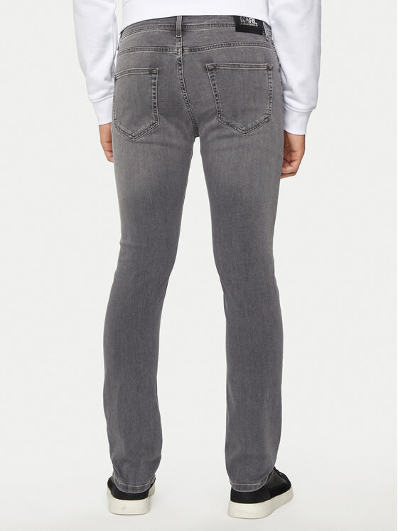 KARL LAGERFELD KARL LAGERFELD Traperice 265840 500830 Siva Slim Fit