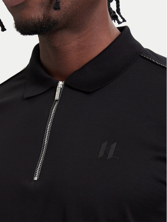 KARL LAGERFELD KARL LAGERFELD Polo 745002 564200 Czarny Regular Fit