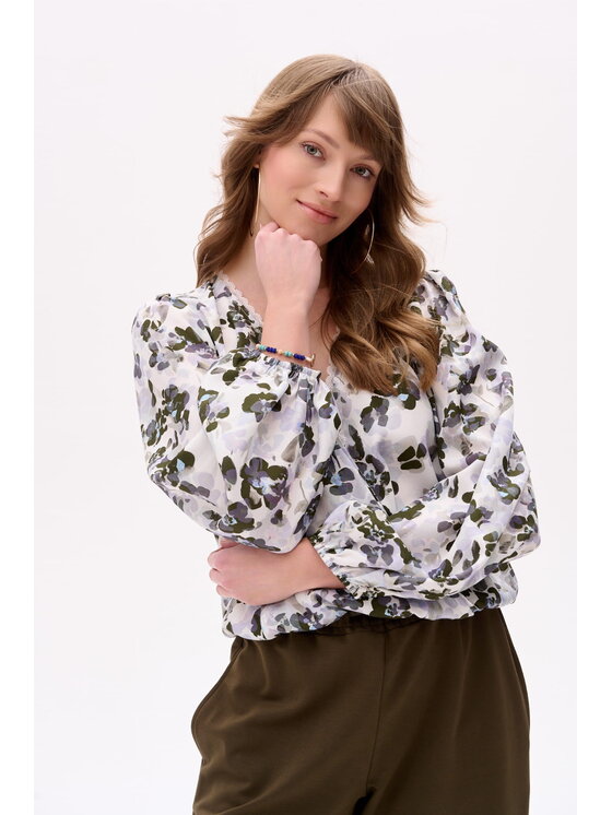 blue shadow blue shadow Bluzka Darcy Kolorowy Regular Fit