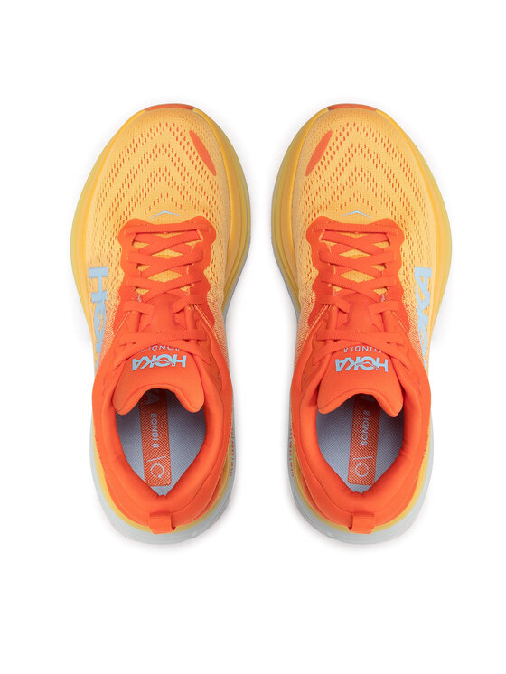 Hoka Hoka Маратонки за бягане Bondi 8 1123202 Оранжев