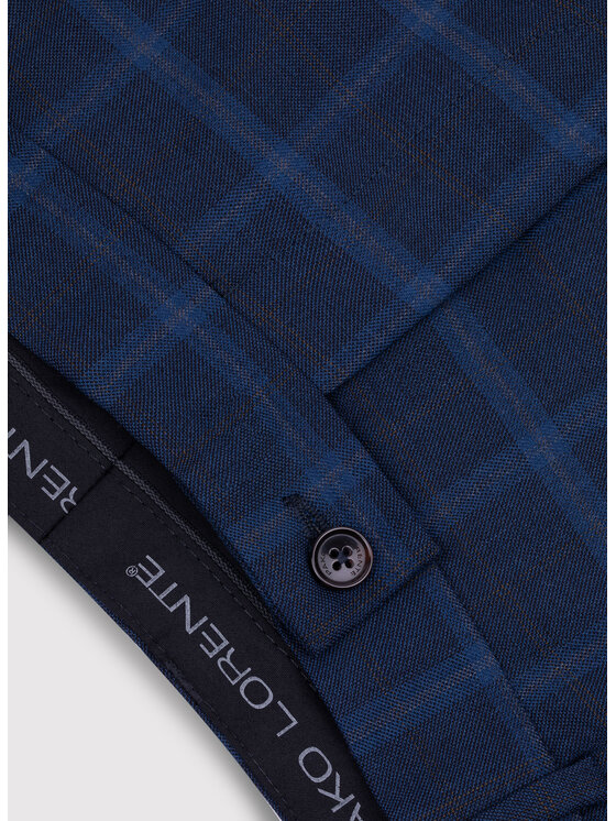 Pako Lorente Pako Lorente Spodnie garniturowe P23SP-6G-019 Granatowy Slim Fit