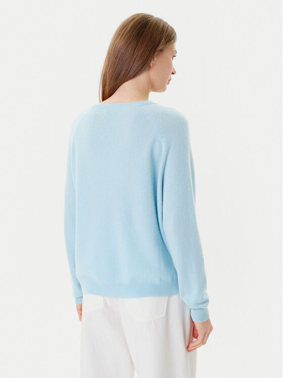 Marella Marella Džemper Tesa 2523366171 Svijetloplava Relaxed Fit