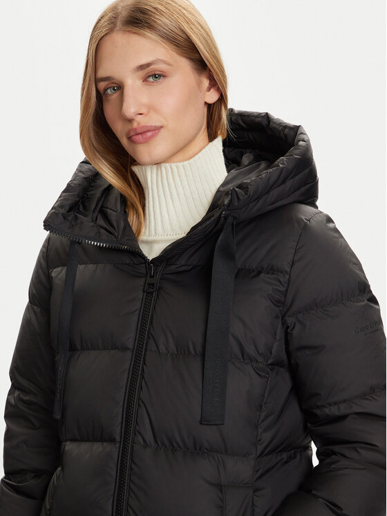 Marc O'Polo Marc O'Polo Ziemas mētelis 509 0329 71095 Melns Regular Fit