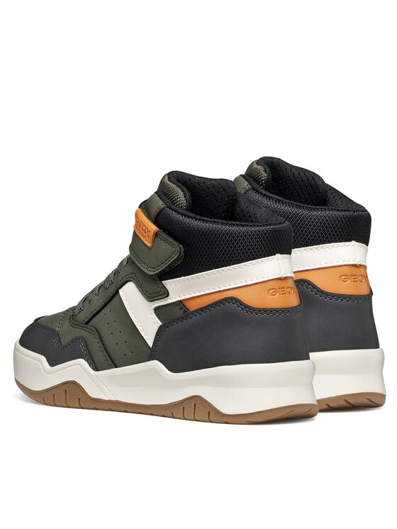 Geox Geox Sneakers J Perth Boy J367RF 0MEMS C3009 M Verde scuro