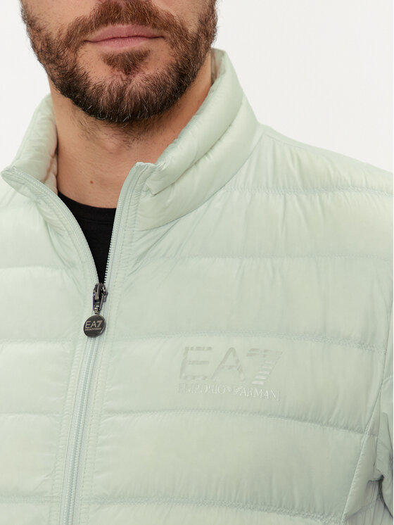 EA7 Emporio Armani EA7 Emporio Armani Kurtka puchowa 8NPB01 PN29Z 1133 Szary Regular Fit
