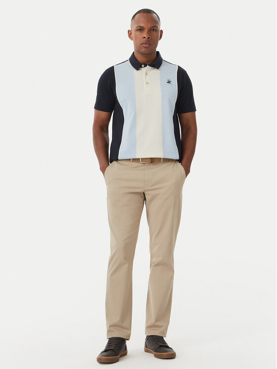 Beverly Hills Polo Club Beverly Hills Polo Club Polokošile M2750 Tmavomodrá Regular Fit