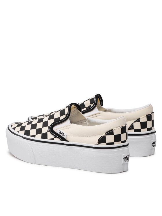 Vans Sneakers aus Stoff Classic Slip O VN0A7Q5RTYQ1 Beige Modivo