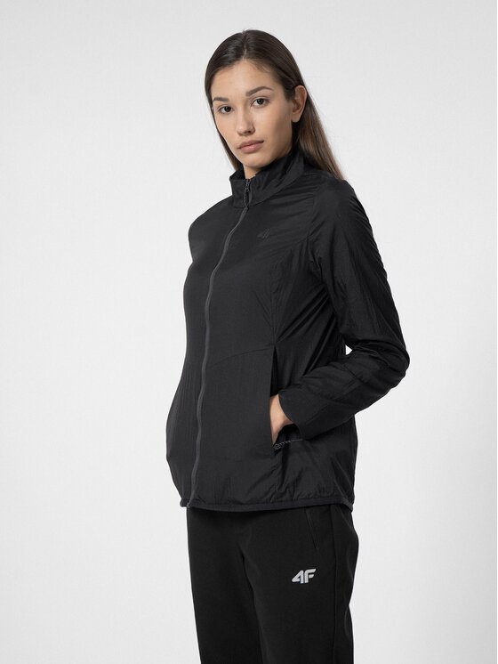 4F 4F Outdoorová bunda TDJAF099 Čierna Regular Fit