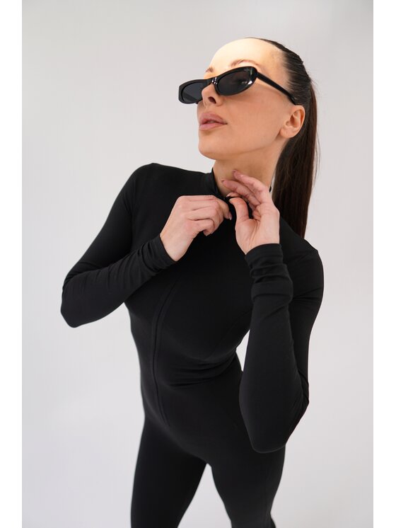Chiara Wear Chiara Wear Kombinezon SLIM Czarny Slim Fit
