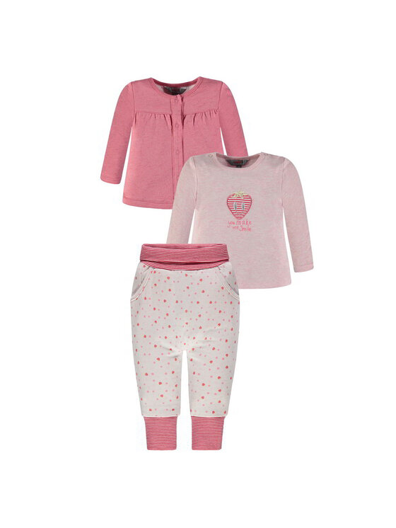 Kanz Kanz Komplet dziecięcy 1832216 Różowy Basic Fit