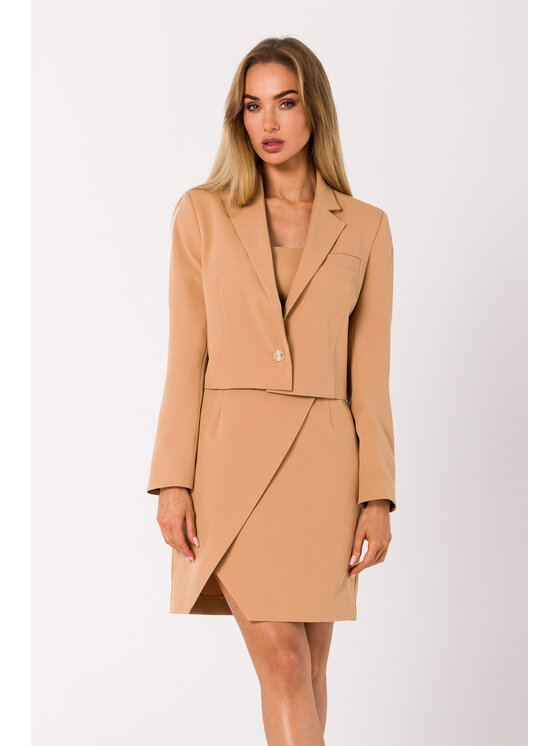 Made of Emotion Made of Emotion Giacca da abito M745 Marrone Premium Fit