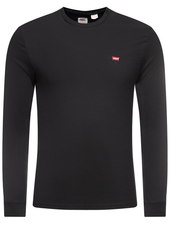 Levi's® Levi's® Pikkade varrukatega T-särk Housemark Tee 72848-0009 Must Regular Fit