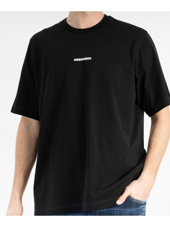 Dsquared2 Dsquared2 T-Shirt S71GD1424 900 Černá Oversize