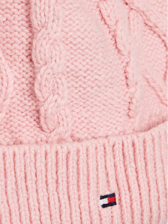 Tommy Hilfiger Tommy Hilfiger Komplet dziecięcy Baby Cable KN0KN01529 Różowy Regular Fit