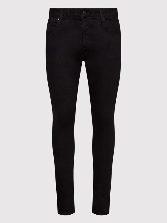 Guess Guess Jeansy Chris M2YA27 D4Q51 Czarny Super Skinny Fit