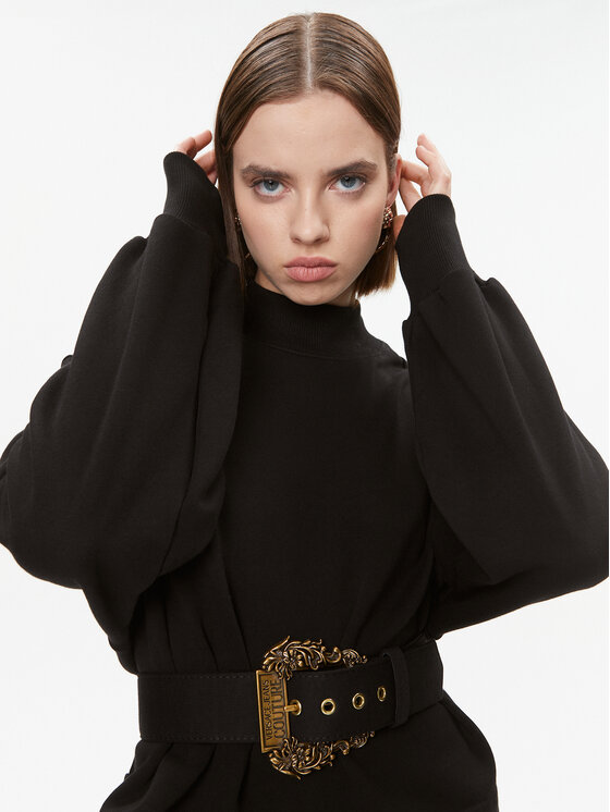 Versace Jeans Couture Versace Jeans Couture Світшот 75HAI311 Чорний Regular Fit