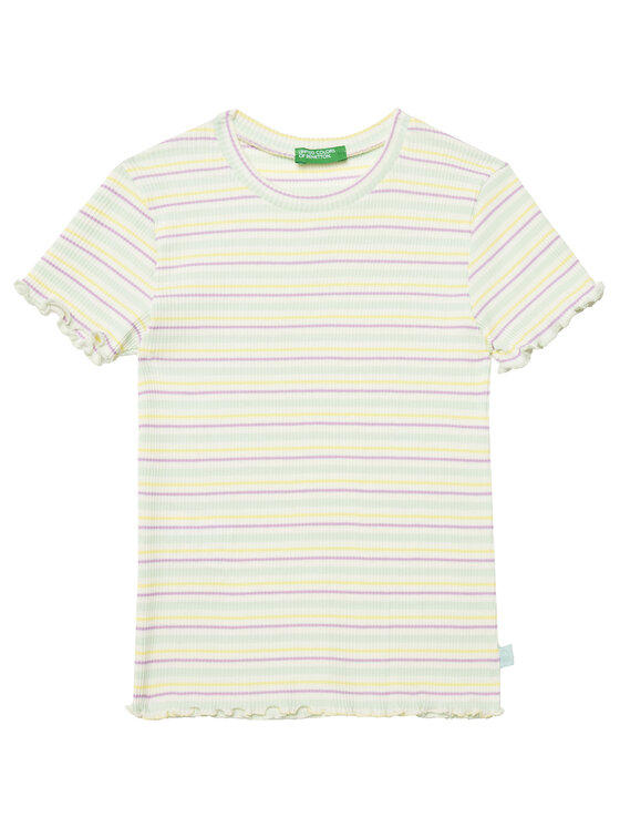 United Colors Of Benetton United Colors Of Benetton Tricou 3TLVC10N0 Colorat Regular Fit
