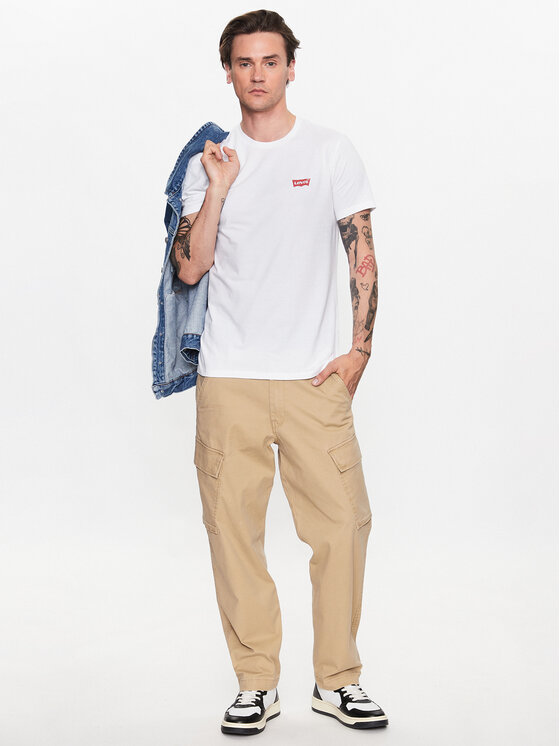Levi's® Levi's® Souprava triček 79681-0032 Bílá Slim Fit
