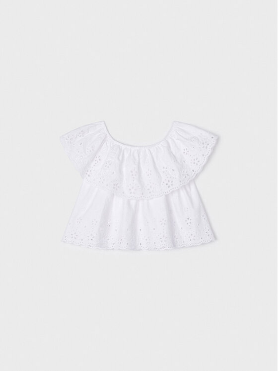 Mayoral Mayoral Bluse 3145 Weiß