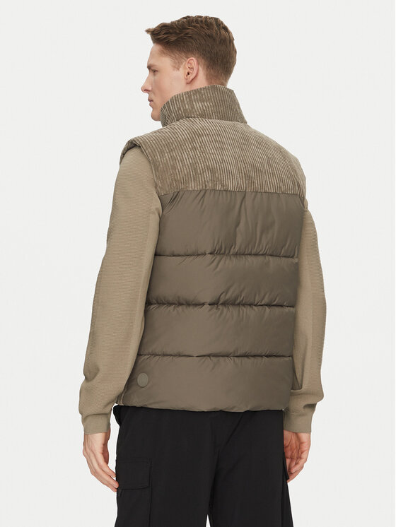 Save The Duck Save The Duck Γιλέκο D81438M VELY19 Μπεζ Regular Fit