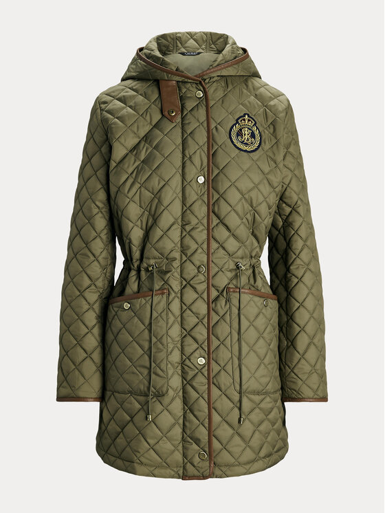 LAUREN RALPH LAUREN Lauren Ralph Lauren Demisezoninė striukė 297951264002 Žalia Straight Fit