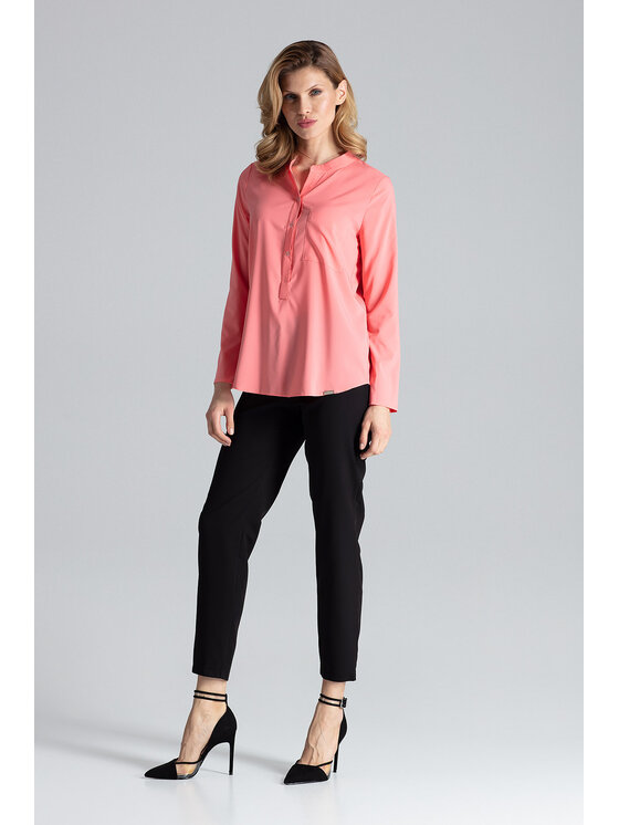 FIGL FIGLFIGL Blusa M663 Rosa Regular Fit