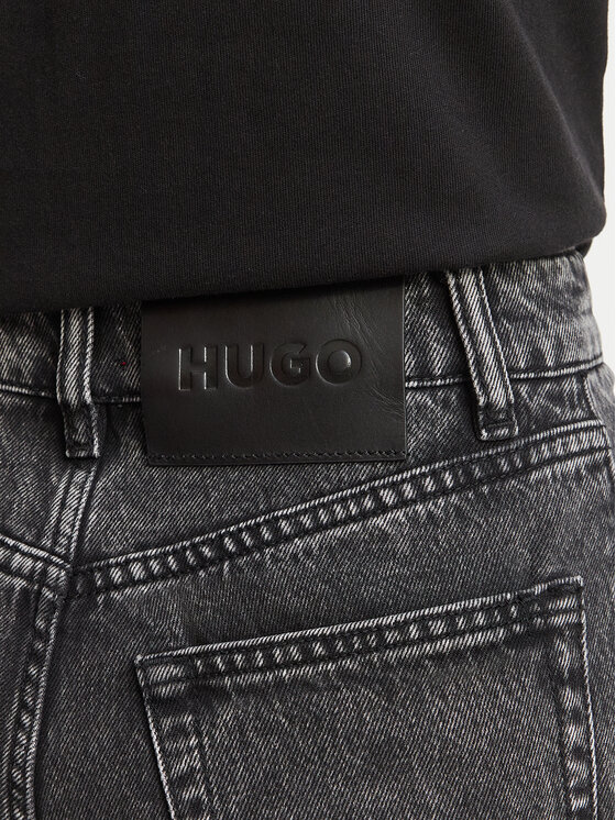 HUGO HUGO Джинси 50571255 Темно-сірий Straight Leg