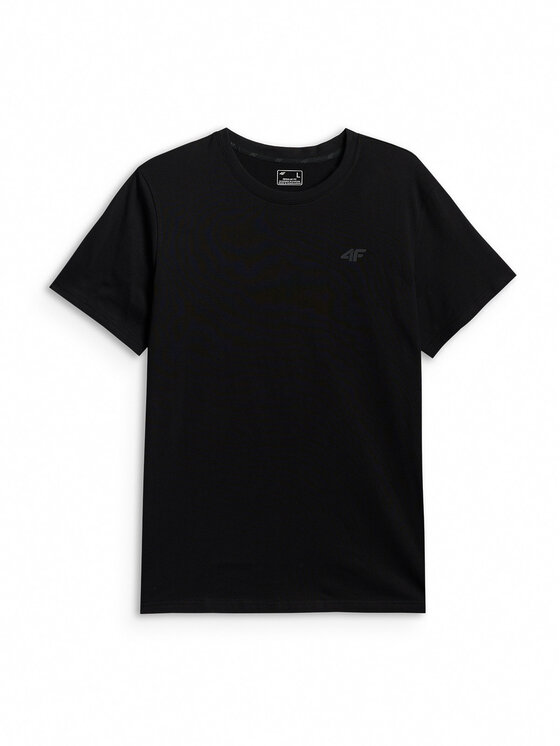 4F 4F T-Shirt NOS Czarny Regular Fit