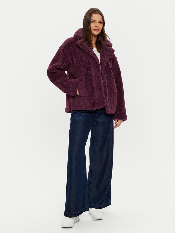 Billabong Billabong Prechodná bunda Autumn Holidays EBJJK00153 Bordová Oversize