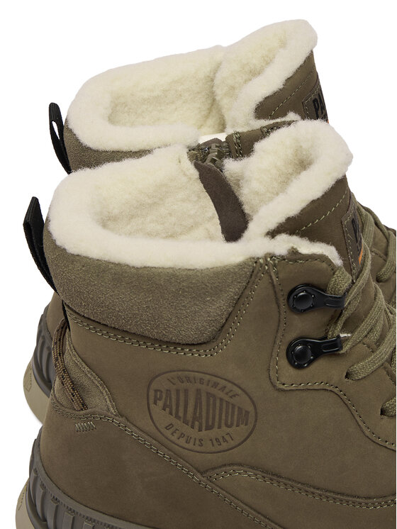 Palladium Palladium Schnürstiefeletten Pallashock Warm Wp 74351-282-M Braun