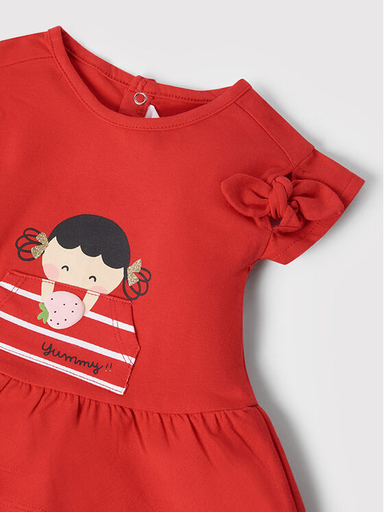 Vestito da giorno 1877 Rosso Regular Fit