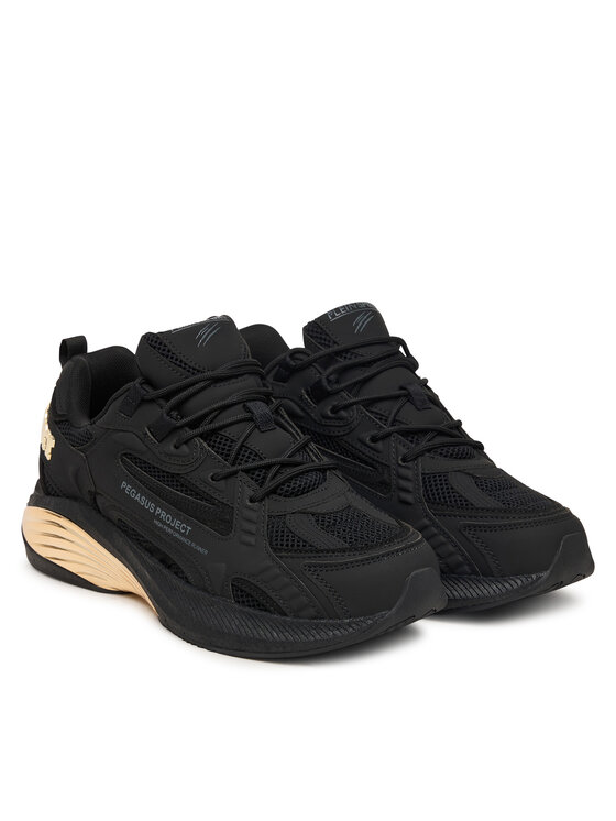 Plein Sport Plein Sport Laisvalaikio batai Pegasus Project SAFS USC0935 STE003N Juoda