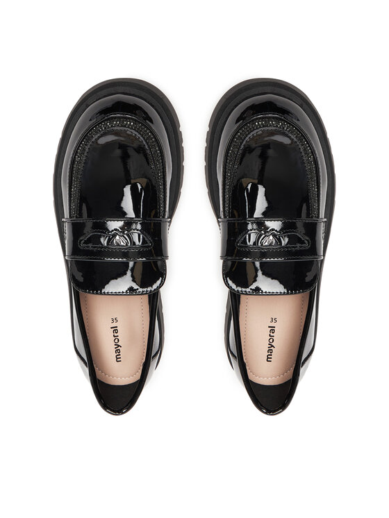 Mayoral Mayoral Loafersy 46558 Černá