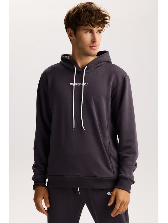 Bluza, rozmiar XL, Szary, COTTON ACTIVE HOODIE MEN