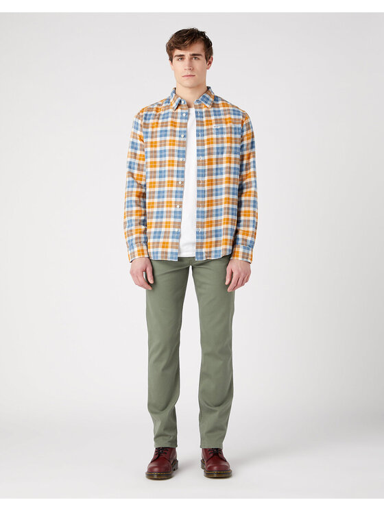 Wrangler Wrangler Camicia 1 POCKET SHIRT Multicolore Regular Fit