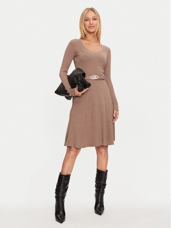 Marciano Guess Marciano Guess Rochie tricotată Luna 4BGK00 5613Z Bej Regular Fit