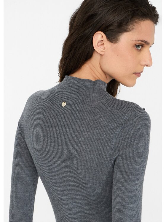 Liu Jo Liu Jo Maglione MF5030MA77Q02050 Grigio Slim Fit