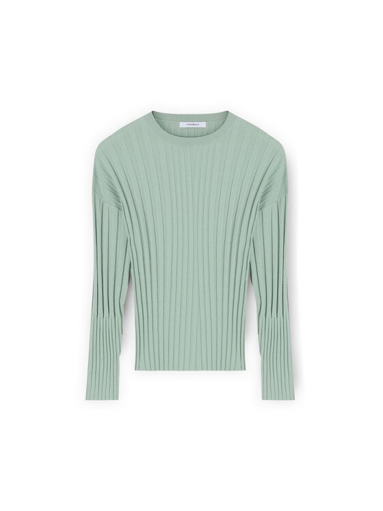 Motivi Motivi Maglione M445W003543N015 Turchese Slim Fit