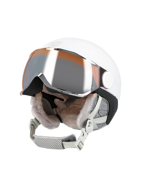 Rossignol Rossignol Kask narciarski Fit Visor Impacts RKKH402 Biały