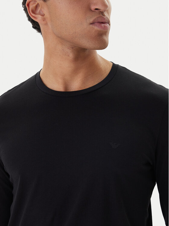 Emporio Armani Underwear Emporio Armani Underwear Тениска с дълъг ръкав EM000382 AF14210 UC001 Черен Regular Fit