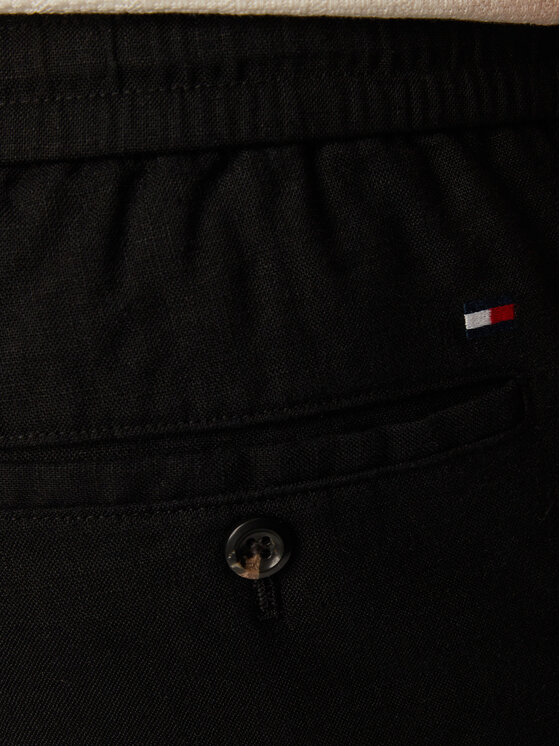 Tommy Hilfiger Tommy Hilfiger Chinos Harlem MW0MW42336 Schwarz Regular Fit