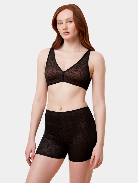 Triumph Krūšturis bez stīpiņām Triumph Signature Sheer P EX 10215909 Melns