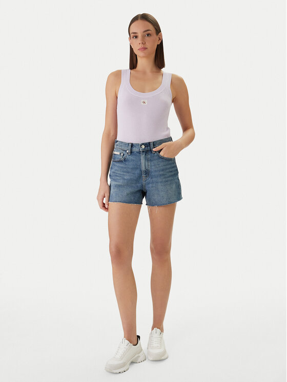 Calvin Klein Jeans Calvin Klein Jeans Top LV047F355G Ružičasta Slim Fit