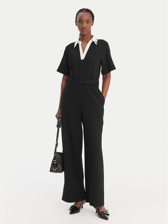 KARL LAGERFELD KARL LAGERFELD Ολόσωμη φόρμα B1W13031 Μαύρο Regular Fit