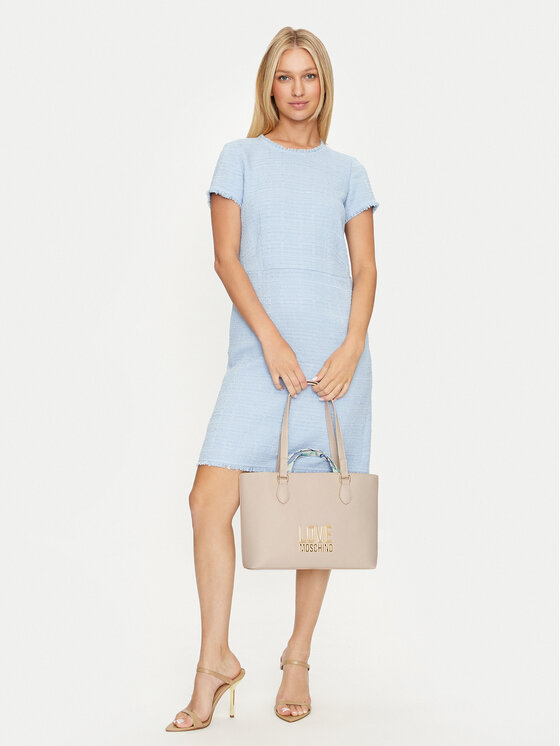 LOVE MOSCHINO Geantă JC4210PP1ILQ111A Écru