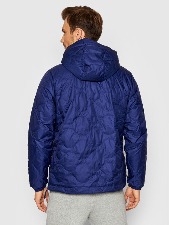 adidas adidas Geacă fără fermoar Quilted H13589 Bleumarin Regular Fit