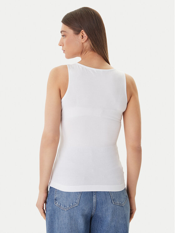 Guess Guess Top W6GP10 K2932 Weiß Regular Fit