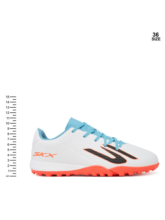 Skechers Skechers Ποδοσφαιρικά Παπούτσια Jr Youth Tf 252164L WTQP Λευκό